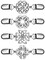 4 PCS Vintage Sweater Shawl Clips Retro Cardigan Collar Clips Dress Shirt Brooch Clips for Women Girls Wearing, 4 Styles (Casual Style)